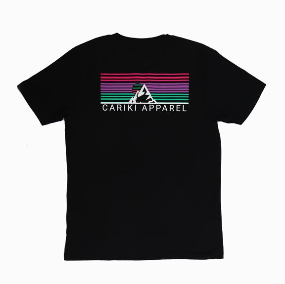 T-Shirt Sunset Black 1