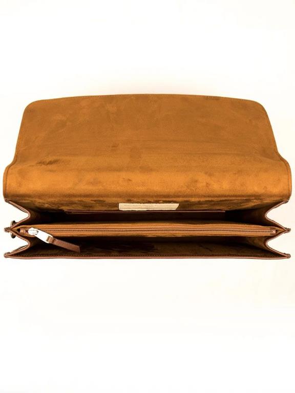 Classic Briefcase Chestnut from Shop Like You Give a Damn