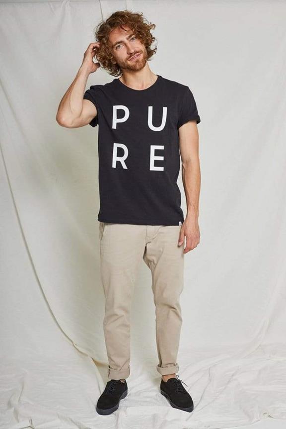 T-Shirt Kevin Pure Zwart 1