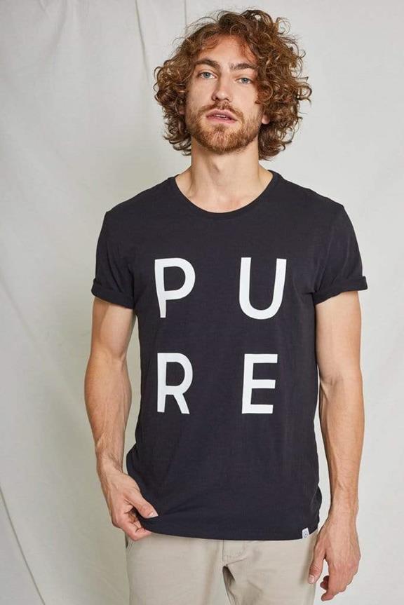 T-Shirt Kevin Pure Zwart 2
