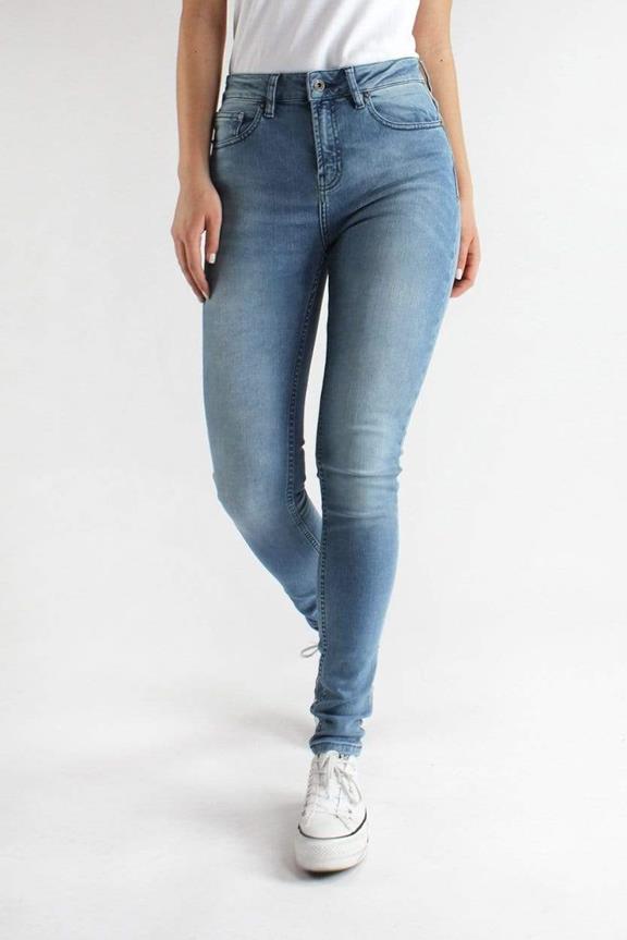 Jeans Super Skinny High Roxy Skylar Light Blue 1