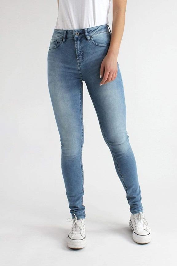 Jeans Super Skinny High Roxy Skylar Hellblau 2