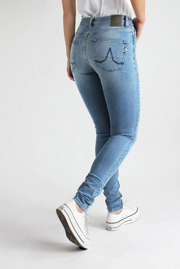 Jeans Super Skinny High Roxy Skylar Hellblau 3