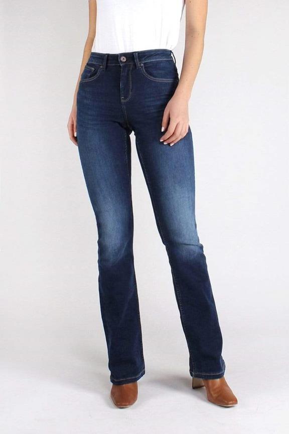 Jeans Bootcut Amy Herbal Diep Blauw 2