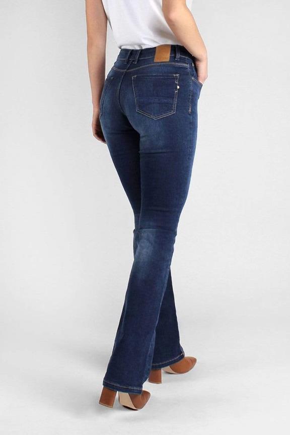 Jeans Bootcut Amy Herbal Diep Blauw 3