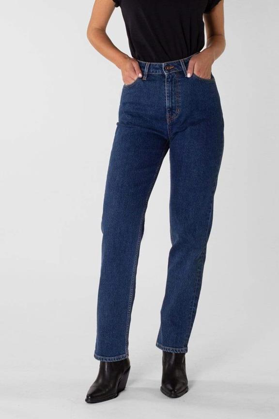 Jeans Nora Straight Forever Donkerblauw 3