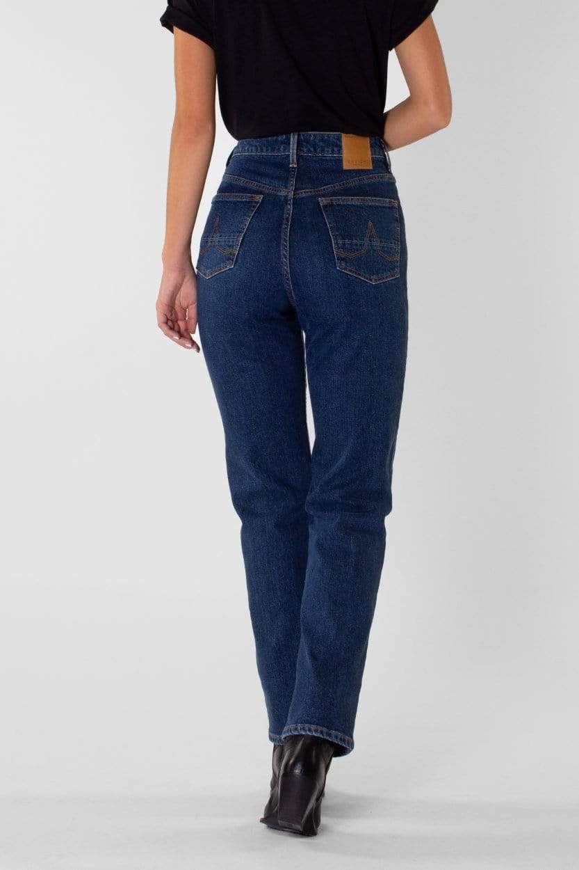 Jeans Nora Straight Forever Donkerblauw 4