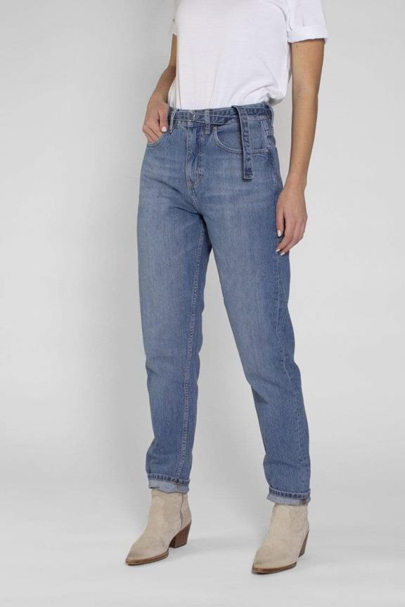 Jeans Nora Loose Tapered Medium Blue 2