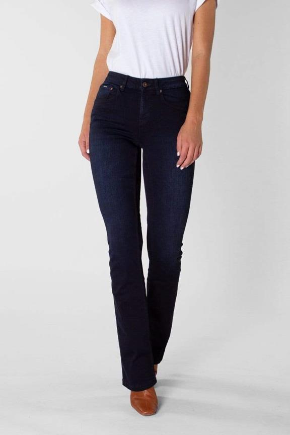 Bootcut Jeans Amy Donker Diepblauw 2