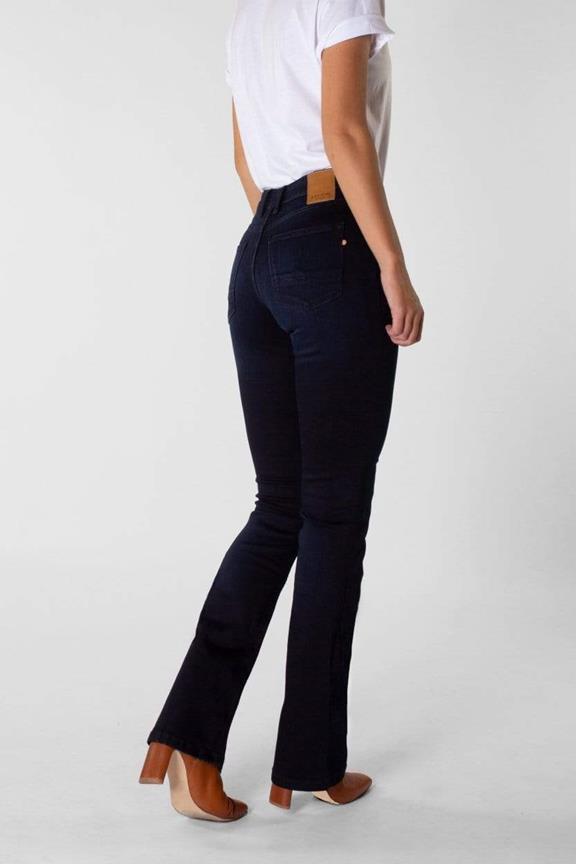 Bootcut Jeans Amy Donker Diepblauw 3