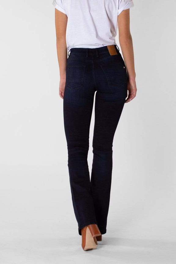 Bootcut Jeans Amy Donker Diepblauw 4