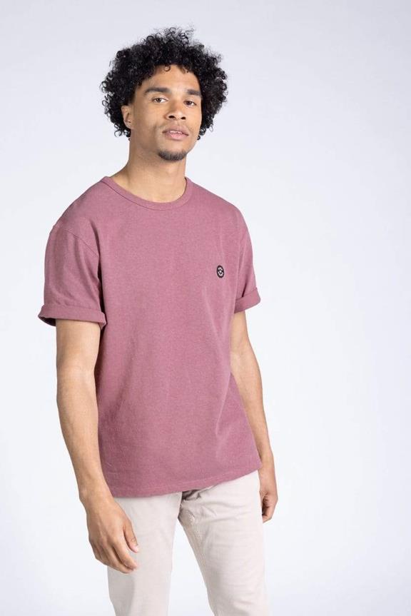 T-Shirt Liam Hemp Pink 1