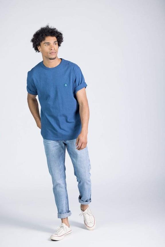 T-Shirt Liam Hennep Blauw 3