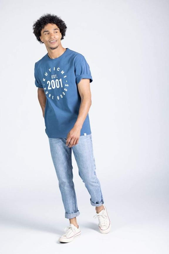 T-Shirt Liam Blauw 6