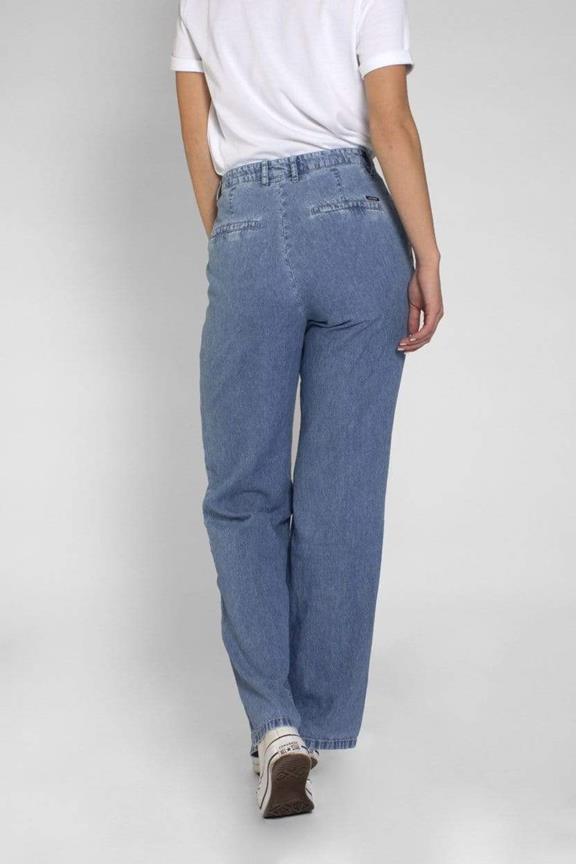 Jeans Lola Wide Blauw 3