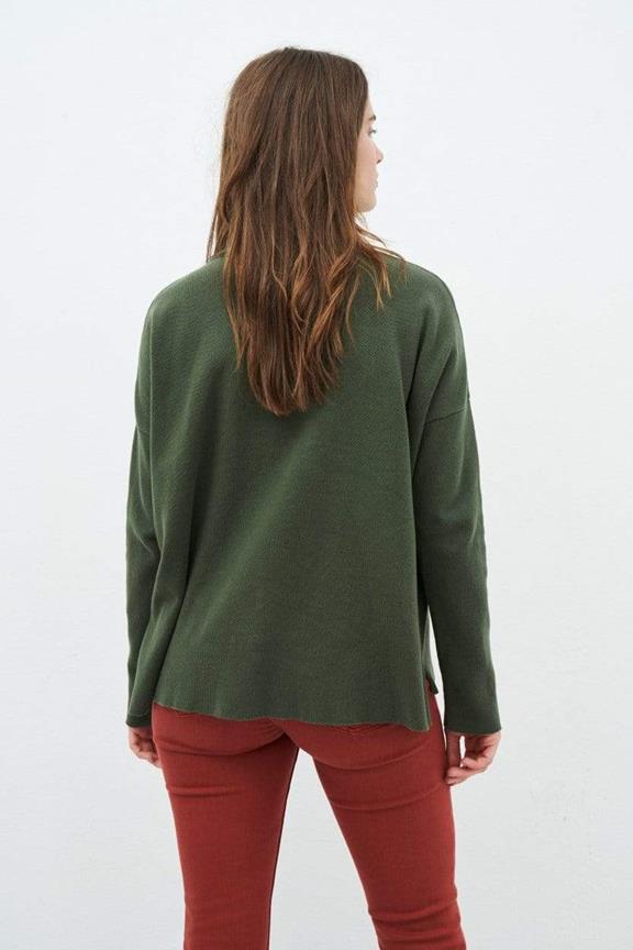 Sweater Kate Knit Moss Green 2