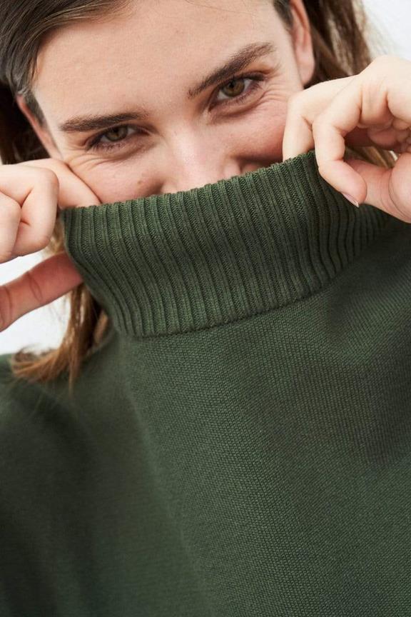 Sweater Kate Knit Moss Green 4