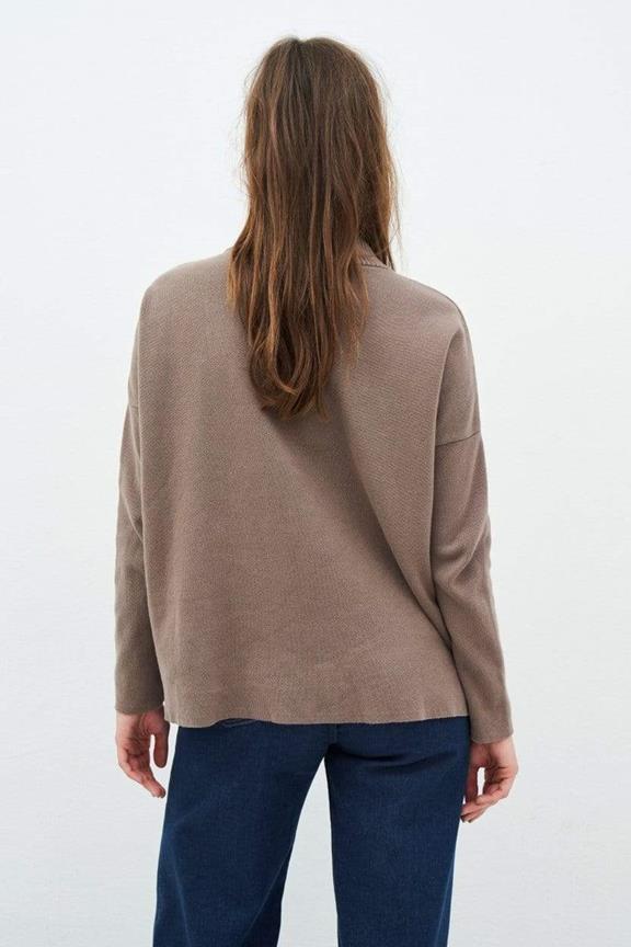 Sweater Kate Knit Taupe 2