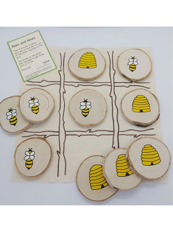 Tic Tac Toe Bees And Beehives 1