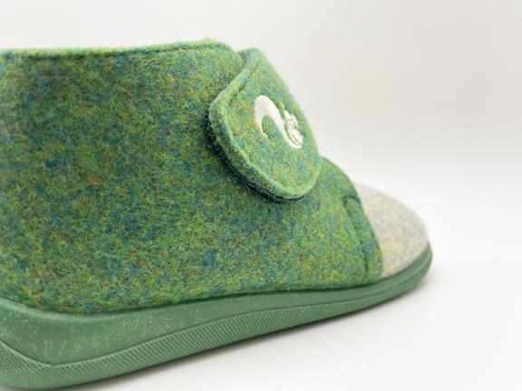 Recycled Pet Kids Boot Multi Green 7