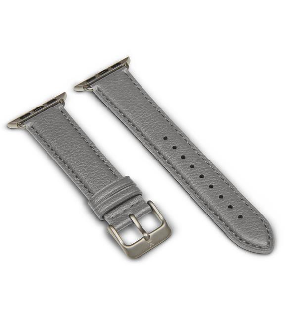 Horlogeband Apple Watch Donkergrijs & Zilver 2