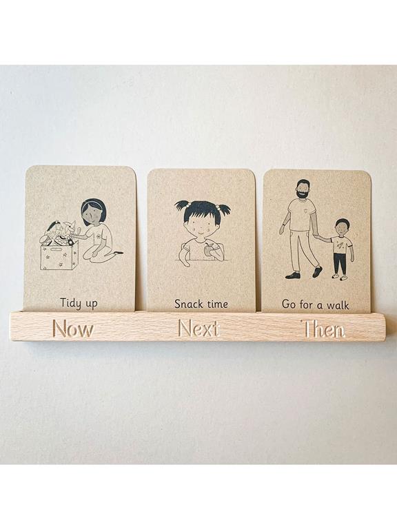 Daily Routine Flashcard Stand 5