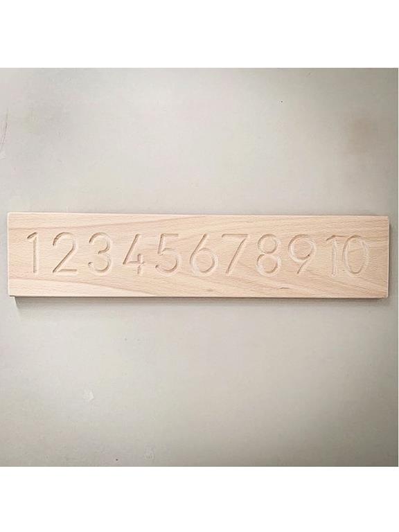 Number Board Montessori Learning Resource 1