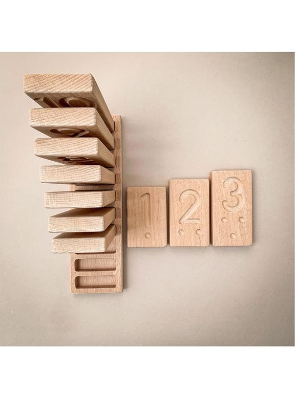 Nummer Tellen Blokken Montessori Leermiddel 1