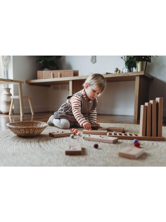 Number Counting Blocks Montessori Learning Resource 2