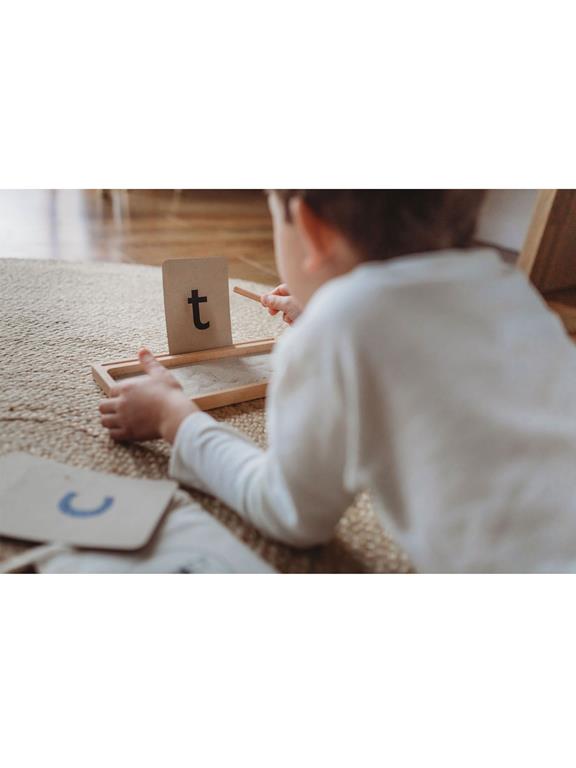 Sand Writing Tray Montessori Learning Resource 3