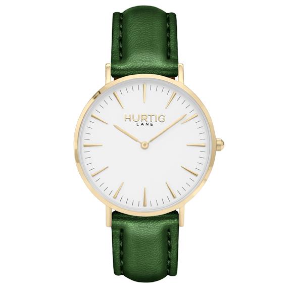 Horloge Mykonos Goud, Wit & Groen Heren via Shop Like You Give a Damn