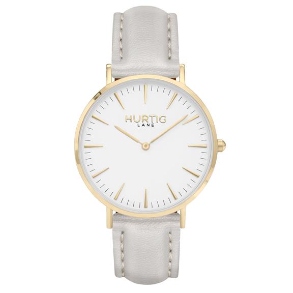 Horloge Mykonos Goud, Wit & Wolk Heren via Shop Like You Give a Damn