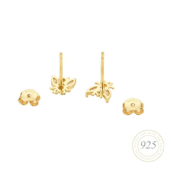 Earrings Golden Bee Brilliance 3