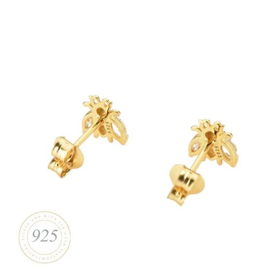 Earrings Golden Bee Brilliance 6