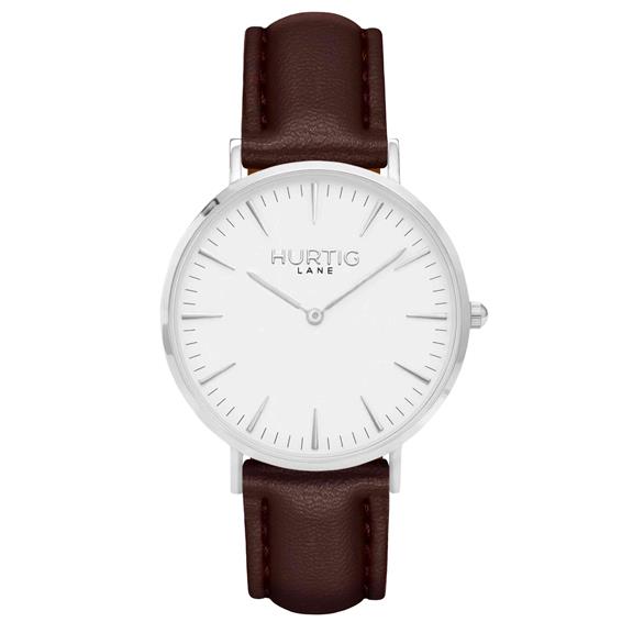 Watch Mykonos Silver White & Chestnut Men from Shop Like You Give a Damn