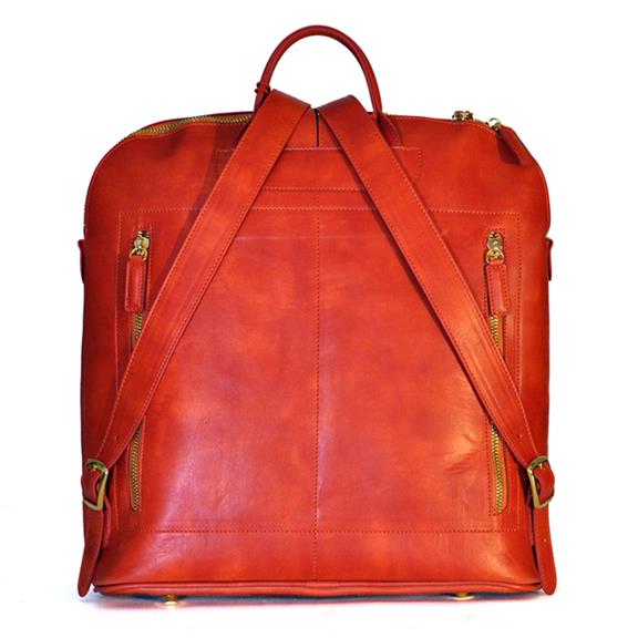 Backpack Bellagio Red via Shop Like You Give a Damn