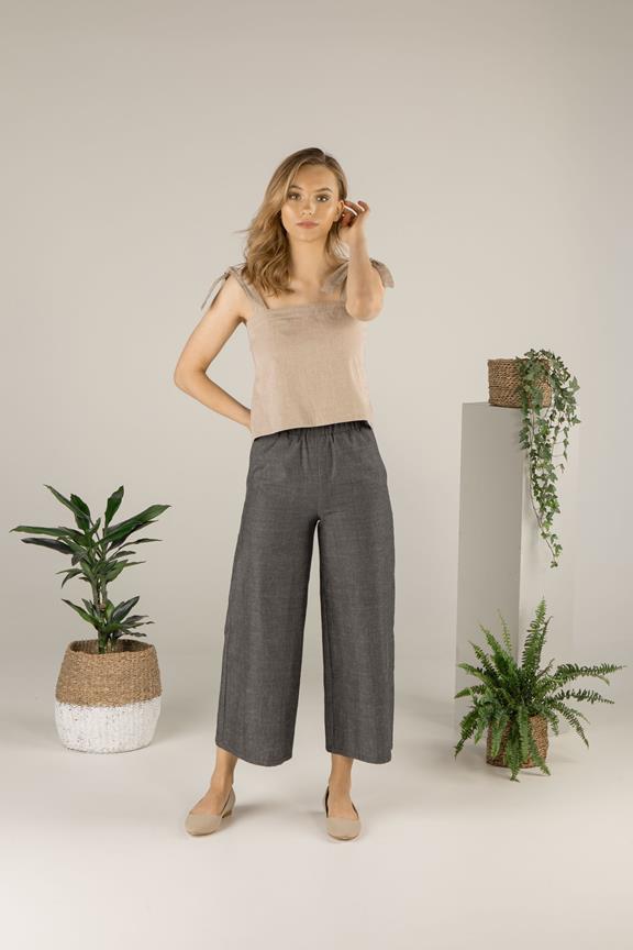 Culottes Forest Whispers Charcoal 3