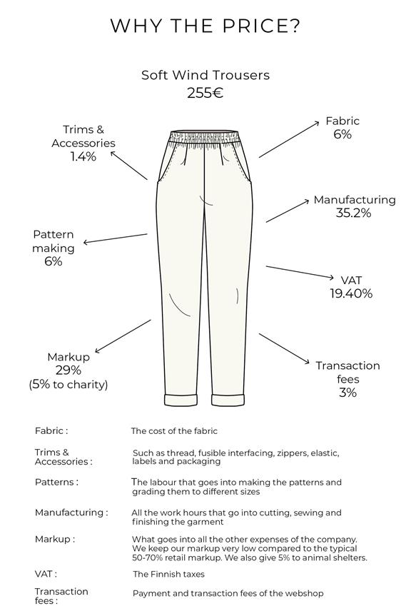 Pantalon Vent Doux Blanc 4