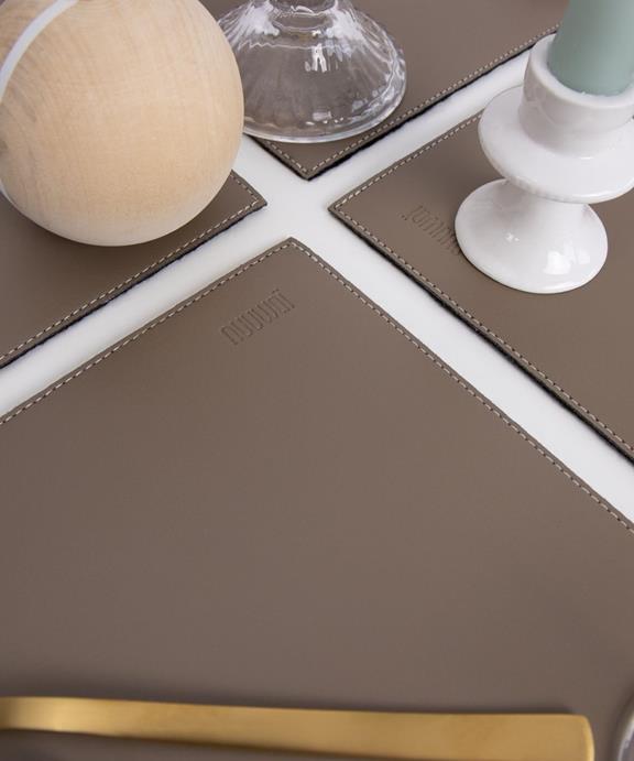 Placemat Ronia Soft Taupe - Set Of 4 4