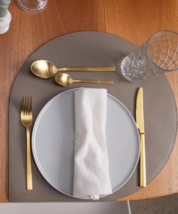 Placemat Ronia Soft Taupe - Set Of 4 6