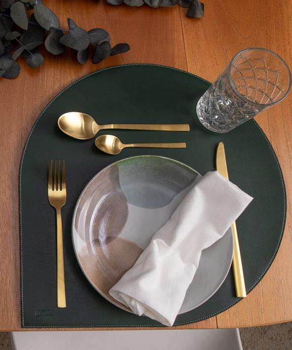 Placemat Ronia Emerald Green - Set Of 4 5