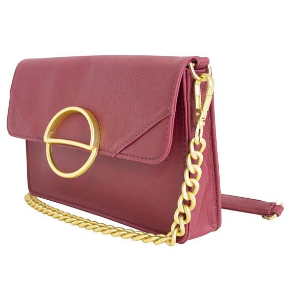 Clutch Mila Red Berry from Shop Like You Give a Damn