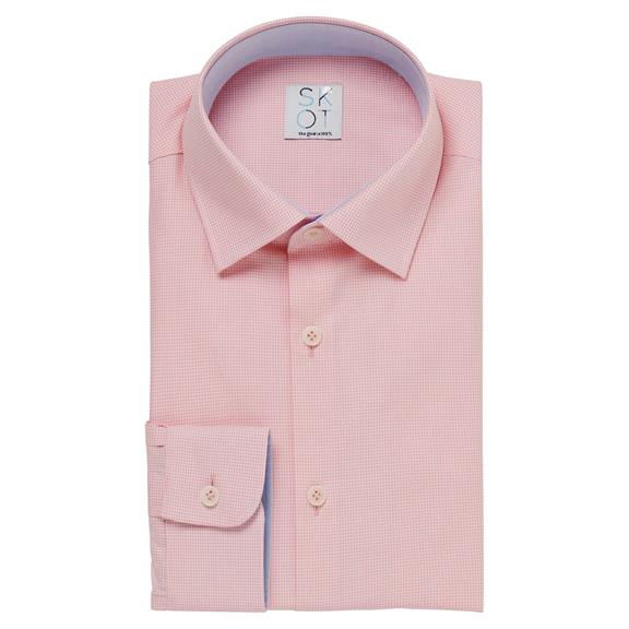 Overhemd Checkered Pink Roze 2