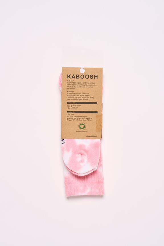Sokken Kaboosh Roze Tie Dye 3
