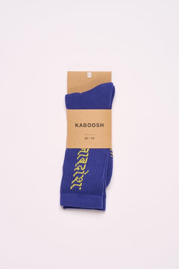 Socks Hindi Blue/Yellow 2