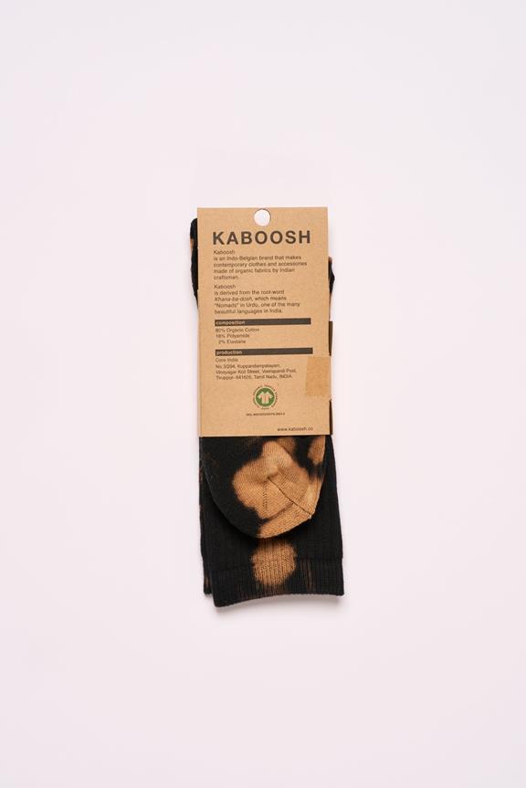 Socks Kaboosh Black Tie Dye 3