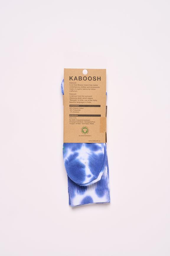 Socks Kaboosh Blue Tie Dye 3