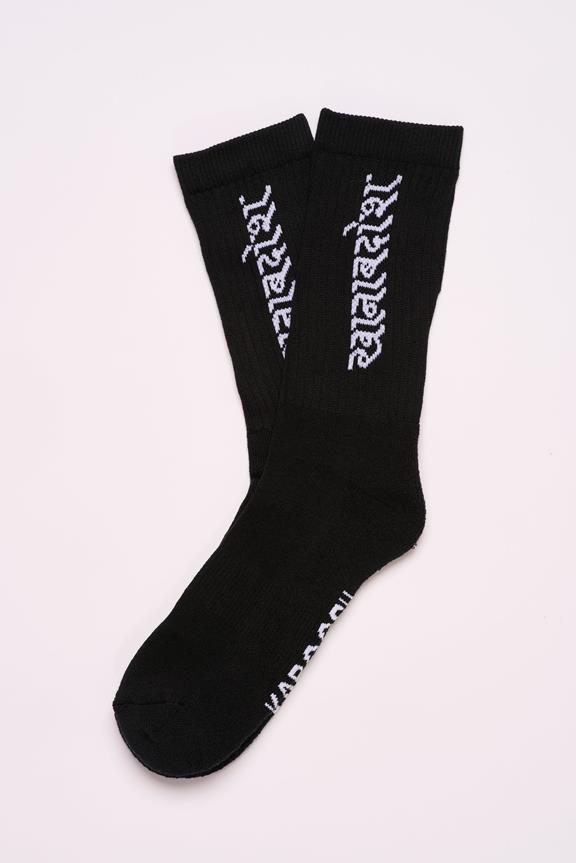 Socks Hindi Black/White 1