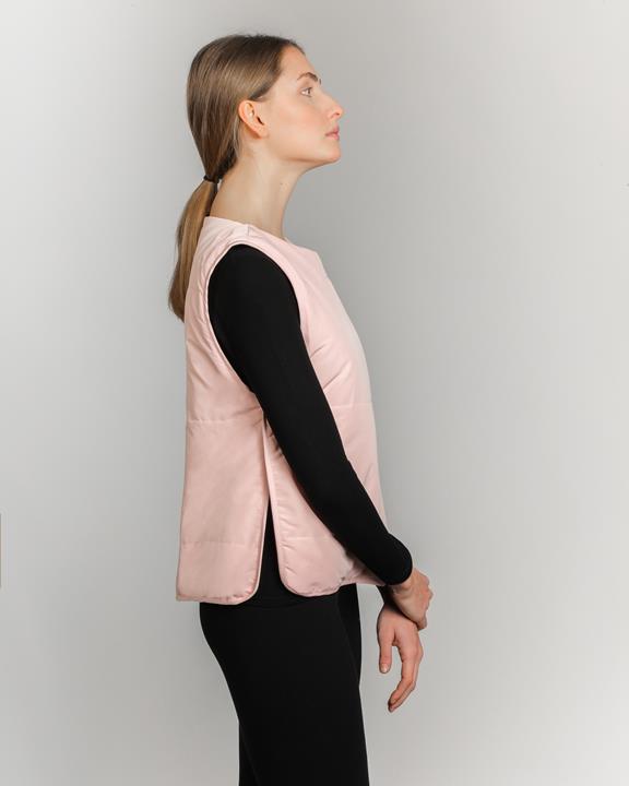 Vest Quilted Pink 2