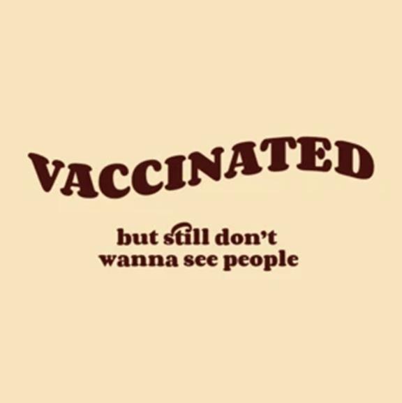 Hoodie Vaccinated Zwart 3